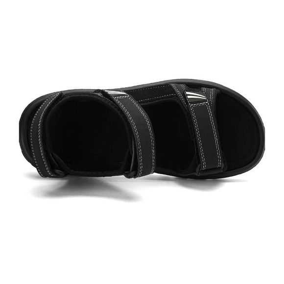 Men Sandals Outdoor Lightweight Anti Slip Waterproof Black Size 10 main image 4